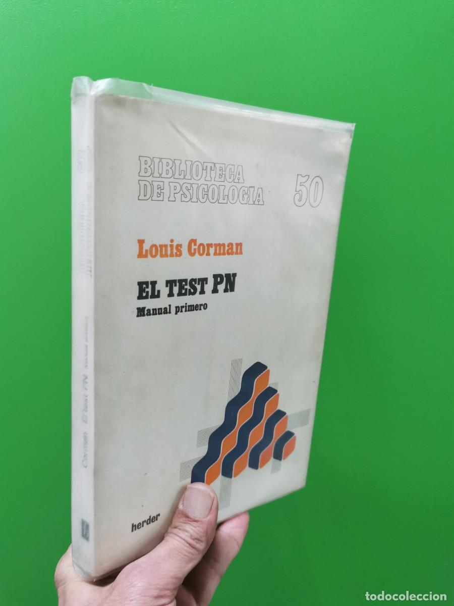 Libros: EL TEST PN. PRIMER MANUAL. LOUIS CORMAN - Foto 1