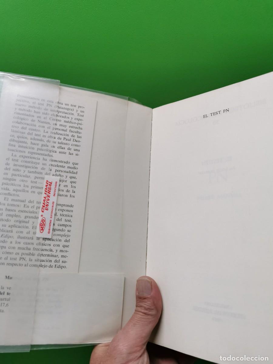Libros: EL TEST PN. PRIMER MANUAL. LOUIS CORMAN - Foto 3
