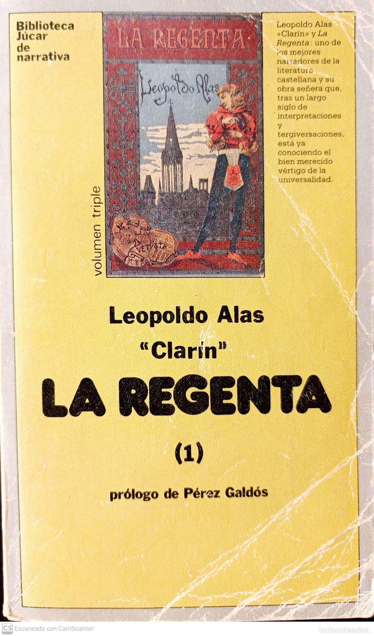 Libros: La Regenta (1) - Alas Clar&iacute;n, Leopoldo - Foto 1