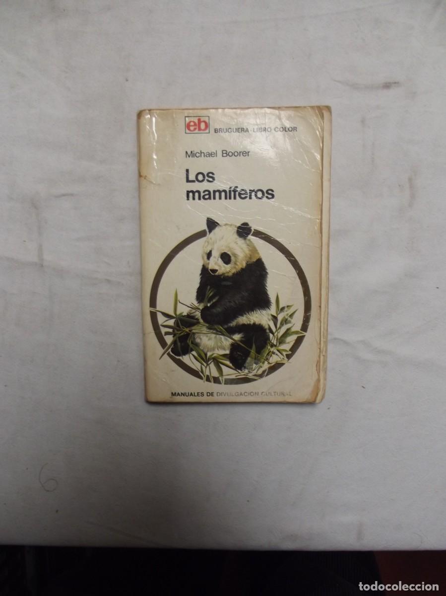 Libros: LOS MAMIFEROS DE MICHAEL BOORER BRUGUERA LIBRO COLOR - Foto 1