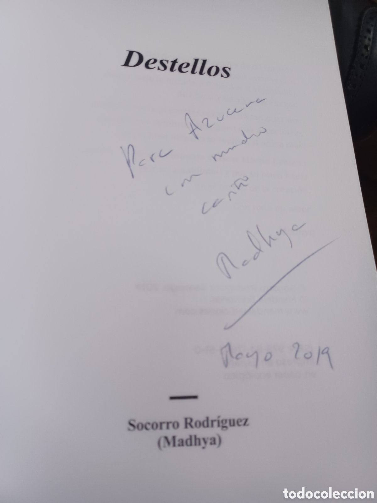 Libros: Barybook 319. Destellos socorro Rodr&iacute;guez (Madhya) - Foto 3