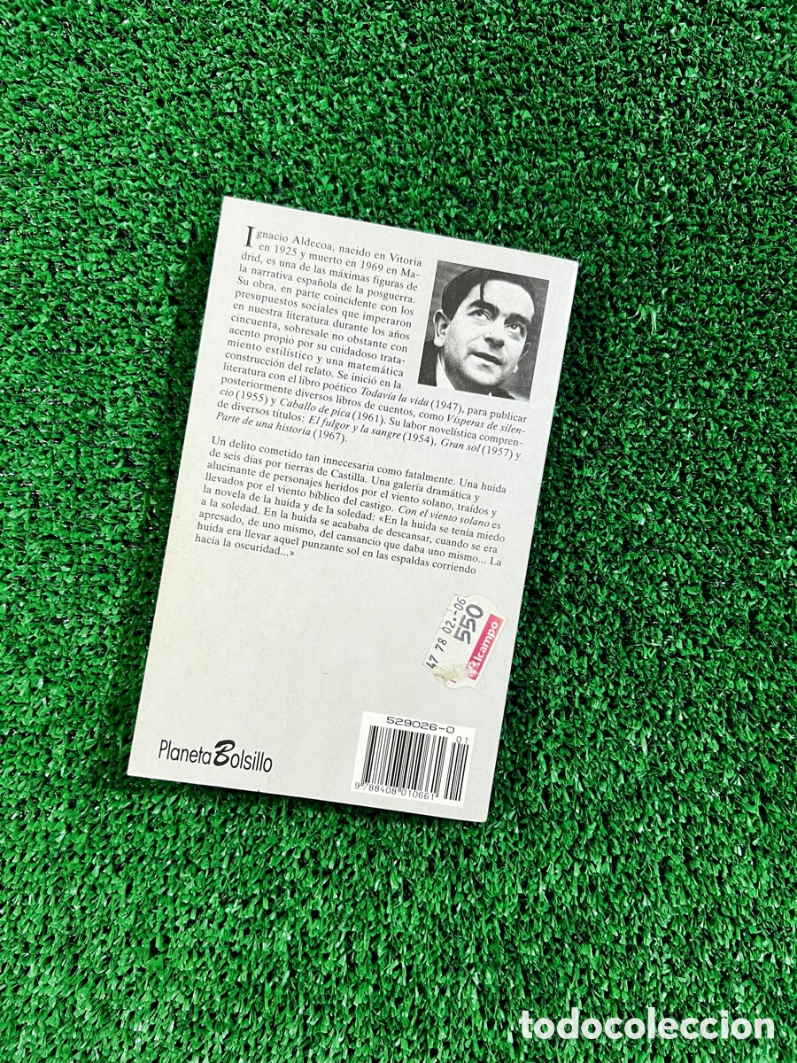 Libros: Con el viento solano - Ignacio Aldecoa - Foto 3