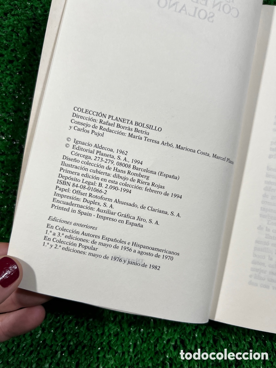 Libros: Con el viento solano - Ignacio Aldecoa - Foto 5