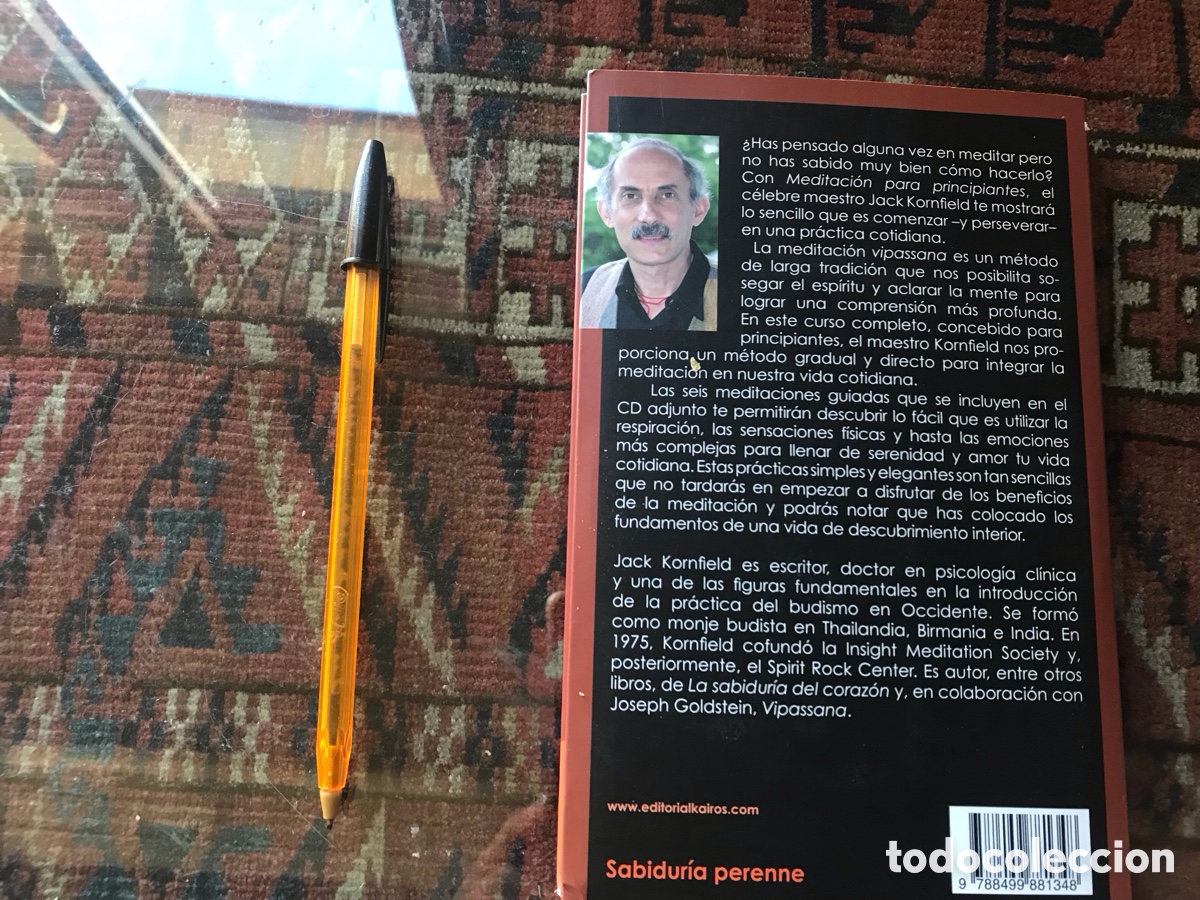 Libros: Meditaci&oacute;n para principiantes. Jack Kornfield - Foto 3