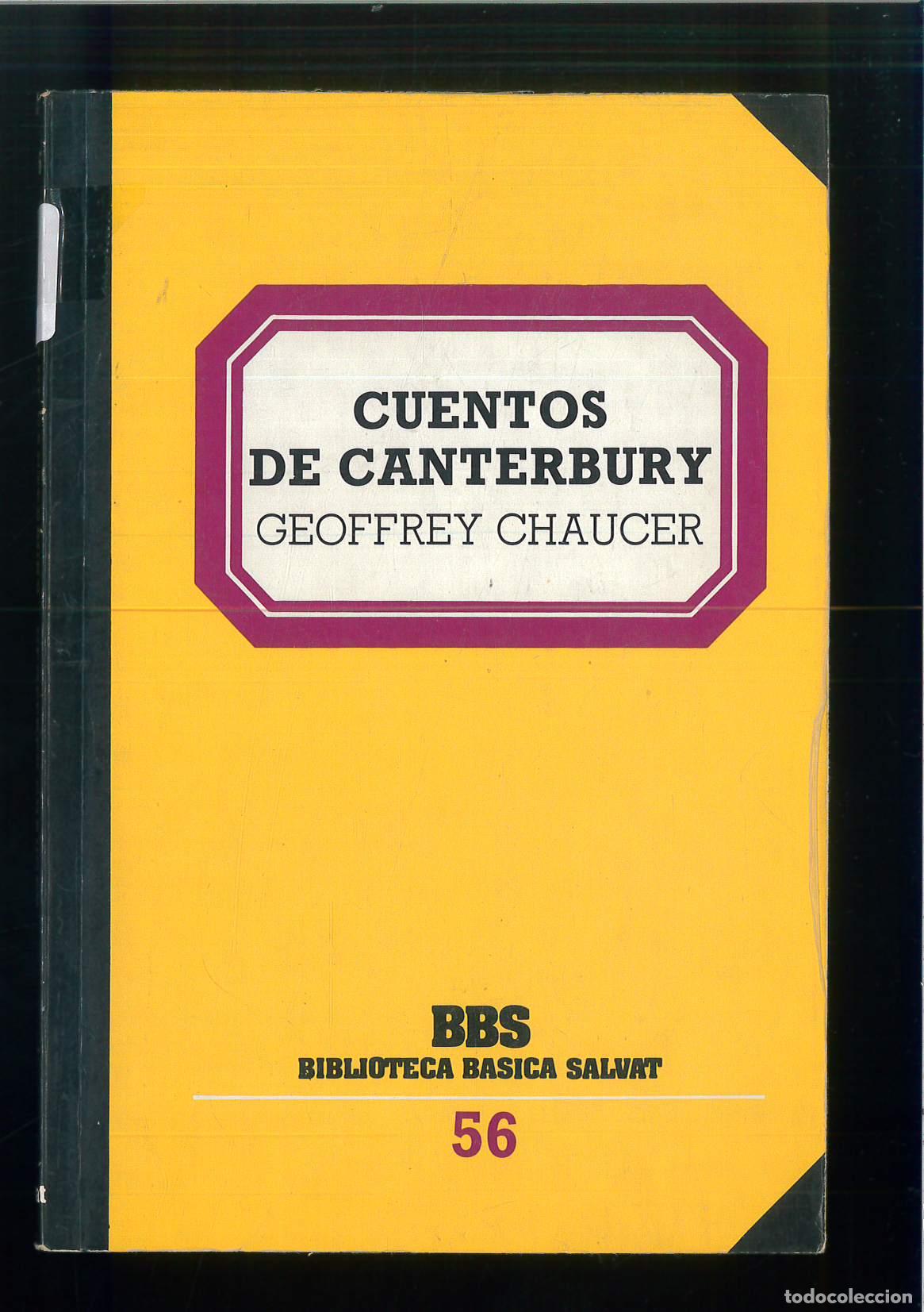 Libros: Cuentos De Canterbury - Geoffrey Chaucer - Foto 1