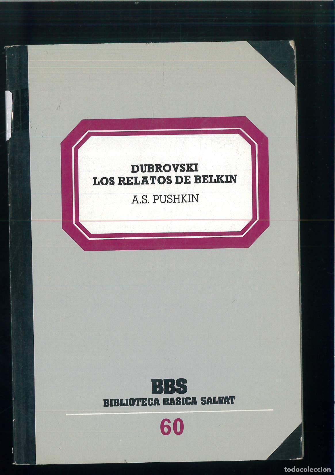 Libros: Dubrovski. los relatos de belkin - Pushkin, Aleksandr Sergueevich - Foto 1