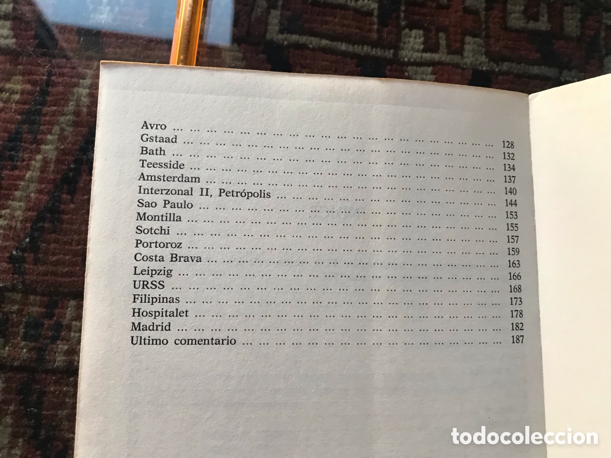 Libros: Julio Ganzo. Ajedrez 1973. Dif&iacute;cil - Foto 6