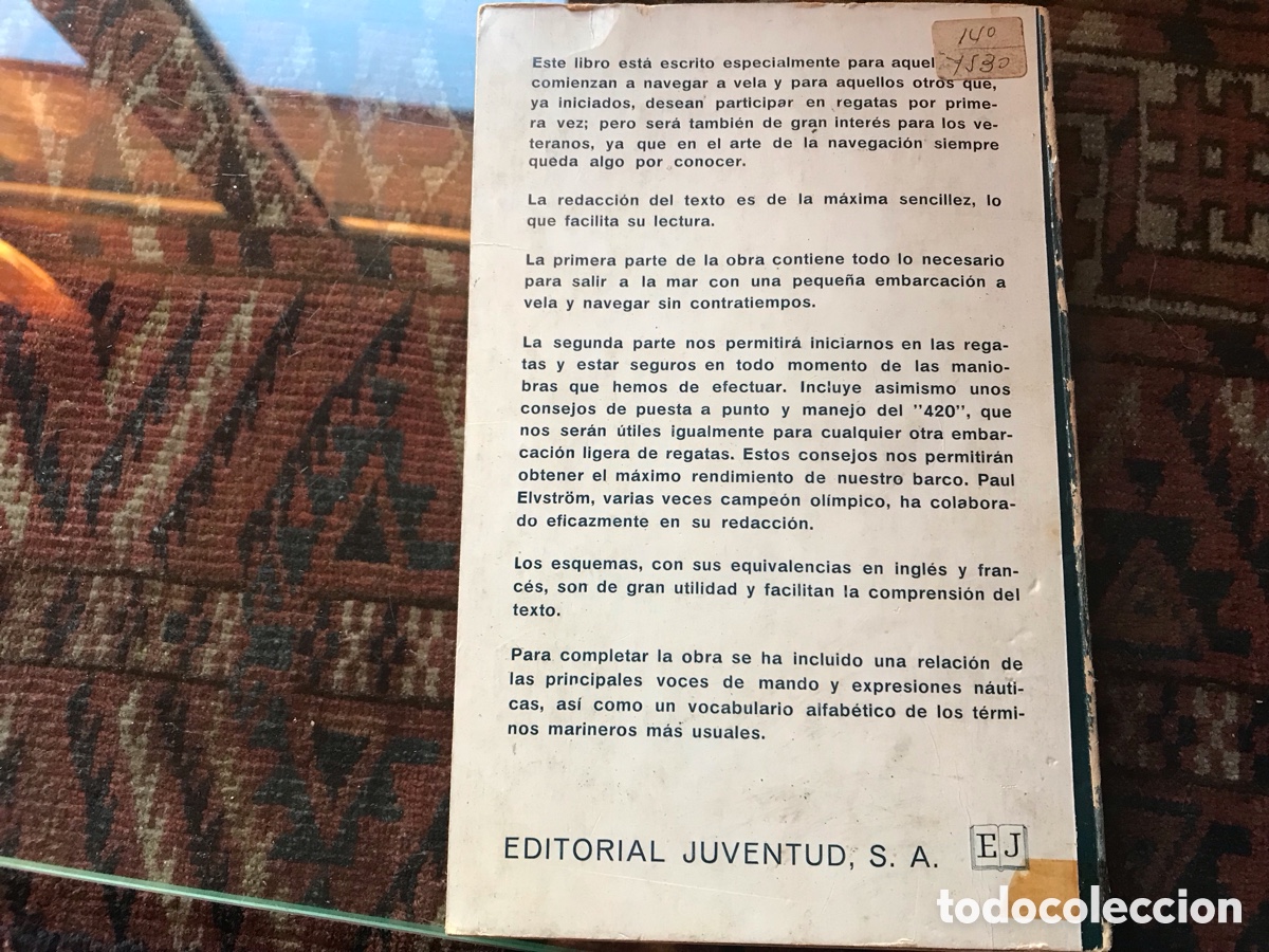 Libros: La vela. P. M. Bourdeaux. Editorial Juventud - Foto 3