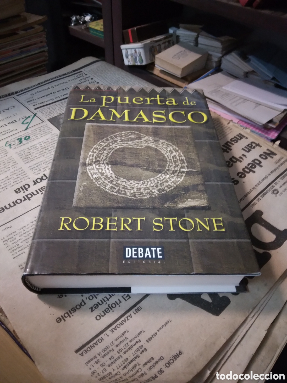Libros: Robert Stone, La puerta de Damasco, Debate - Foto 1