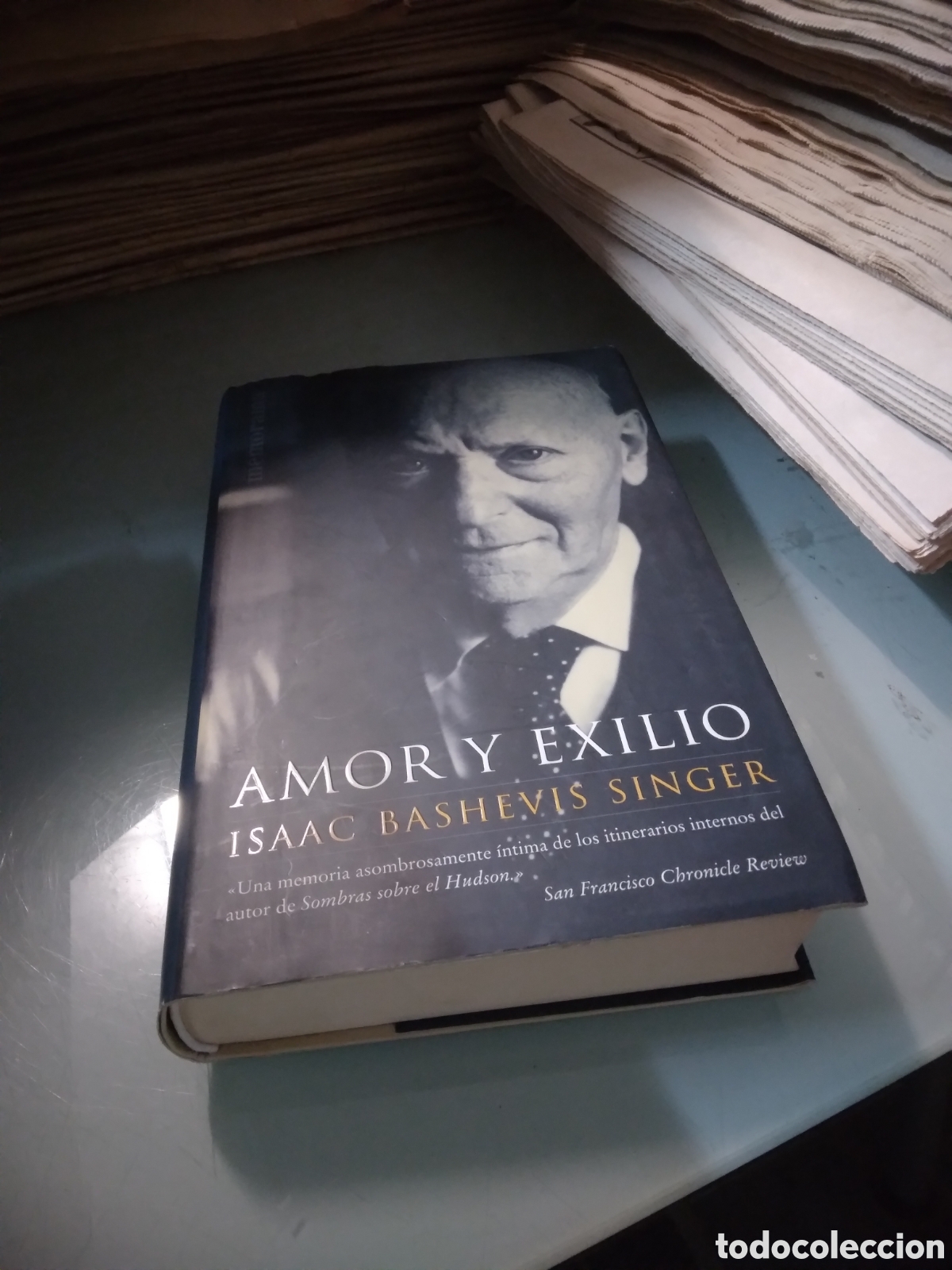 Libros: Osaac Bashevis Singer, Amor y exilio, Ediciones B - Foto 1