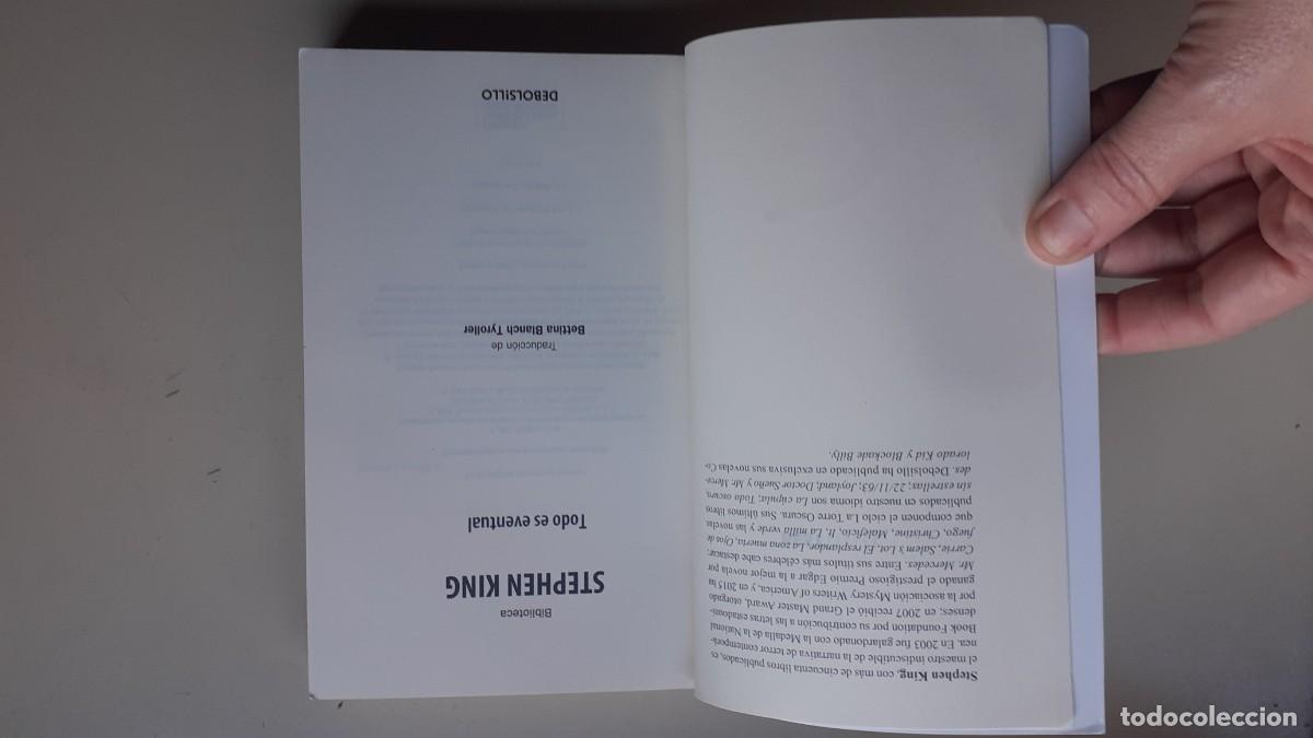 Libros: Todo es eventual. 14 relatos oscuros. Stephen King - Foto 3