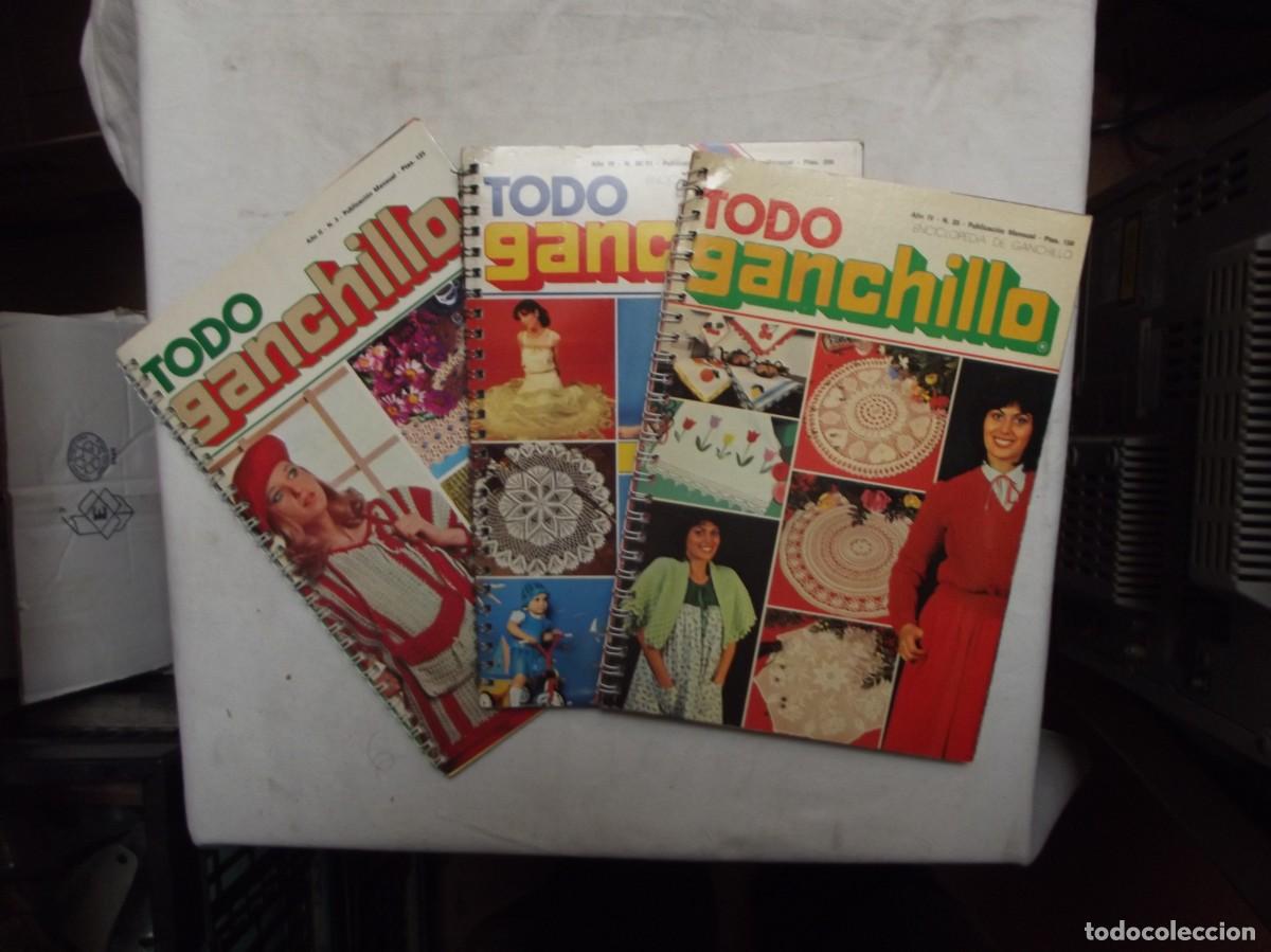 Libros: TODO GANCHILLO 3 REVISTAS - Foto 1