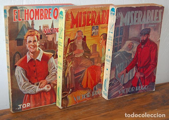 Libros: LOS MISERABLES (3 Vol.) - V&Iacute;CTOR HUGO - Foto 1