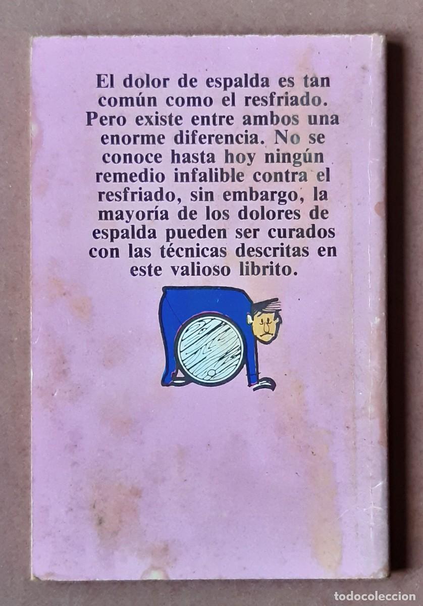 Libros: MINI LIBROS PROTAGONISTAS. N&Uacute;MERO 12. TERMINE CON SUS DOLORES DE ESPALDA. - Foto 3