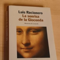 Libros: LIBRO LA SONRISA DE LA GIOCONDA AUTOR LUIS RACIONERO - LEONARDO DA VINCI