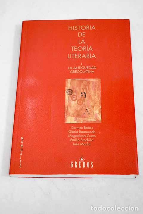 Libros: Historia de la teor&iacute;a literaria, tomo I - Foto 1