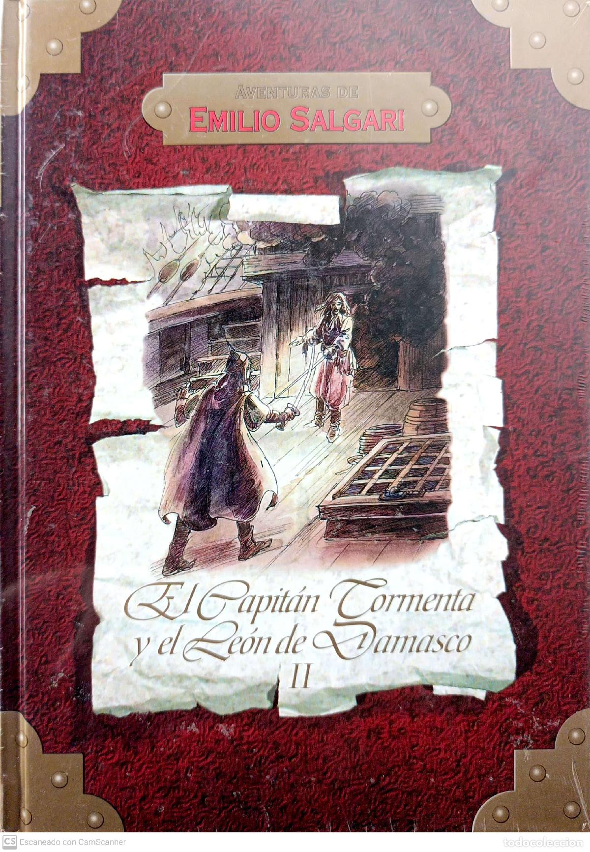 Libros: El capit&aacute;n Tormenta y el Le&oacute;n de Damasco II - Salgari, Emilio - Foto 1