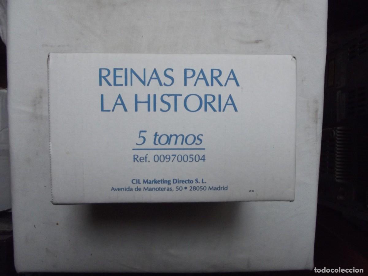 Libros: REINAS PARA LA HISTORIA (5 TOMOS EN SU CAJA ) - Foto 2