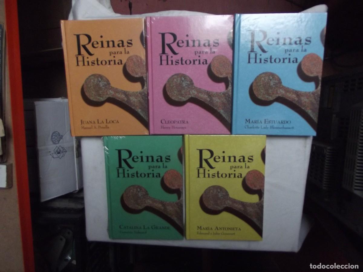 Libros: REINAS PARA LA HISTORIA (5 TOMOS EN SU CAJA ) - Foto 3