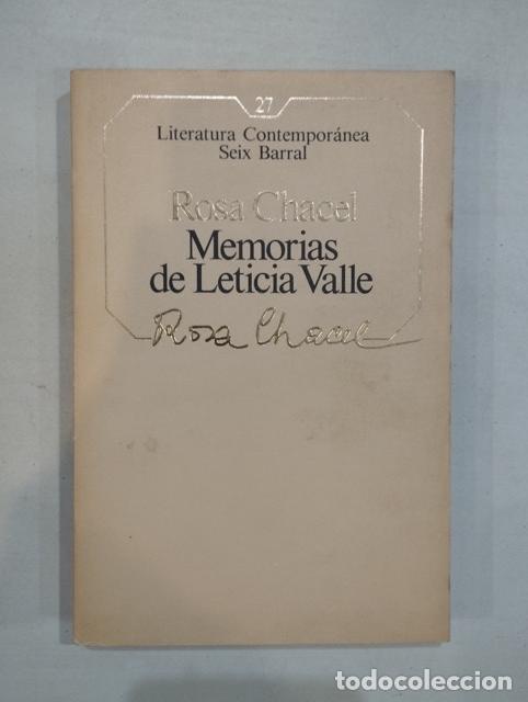 Libros: Rosa Chacel - Memorias de Leticia Valle - Foto 1