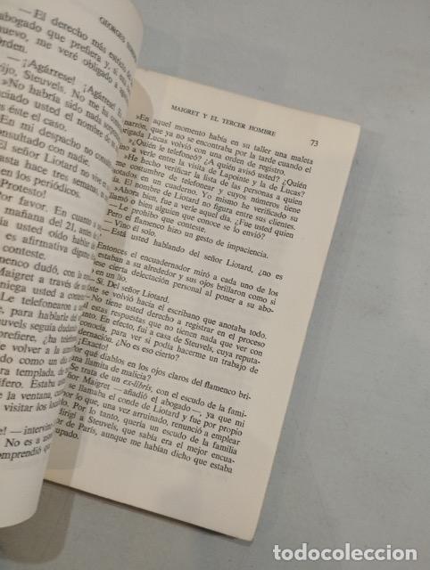 Libros: Simenon - Maigret y el tercer hombre - Foto 2