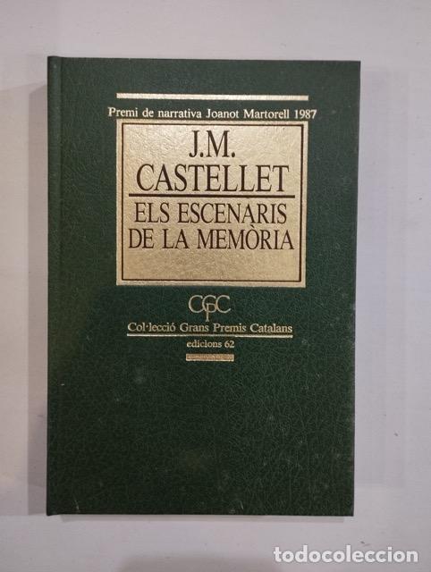 Libros: J. M. Castellet - Els escenaris de la mem&ograve;ria - Foto 1