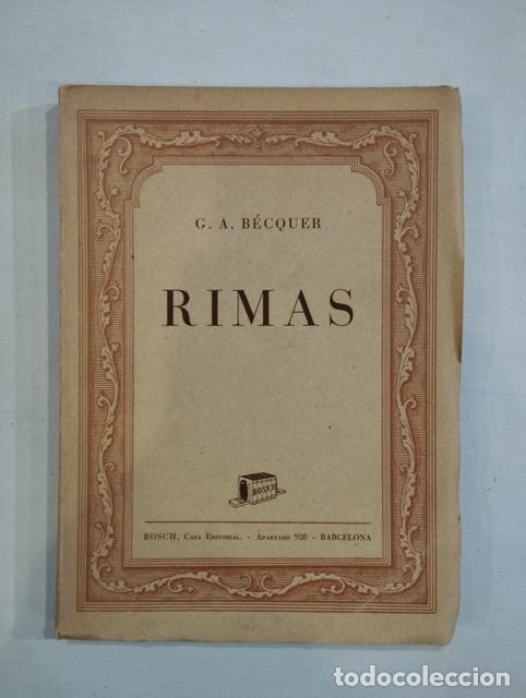 Libros: G. A. B&eacute;cquer - Rimas - Foto 1