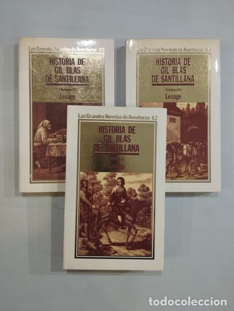 Libros: Lesage - Historia de Gil Blas de Santillana (3 vol) - Foto 1