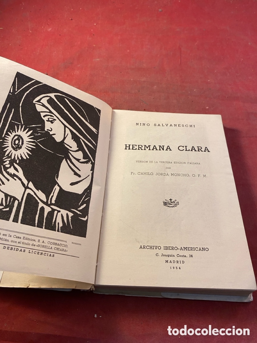 Libros: HERMANA CLARA 1954 - Foto 2