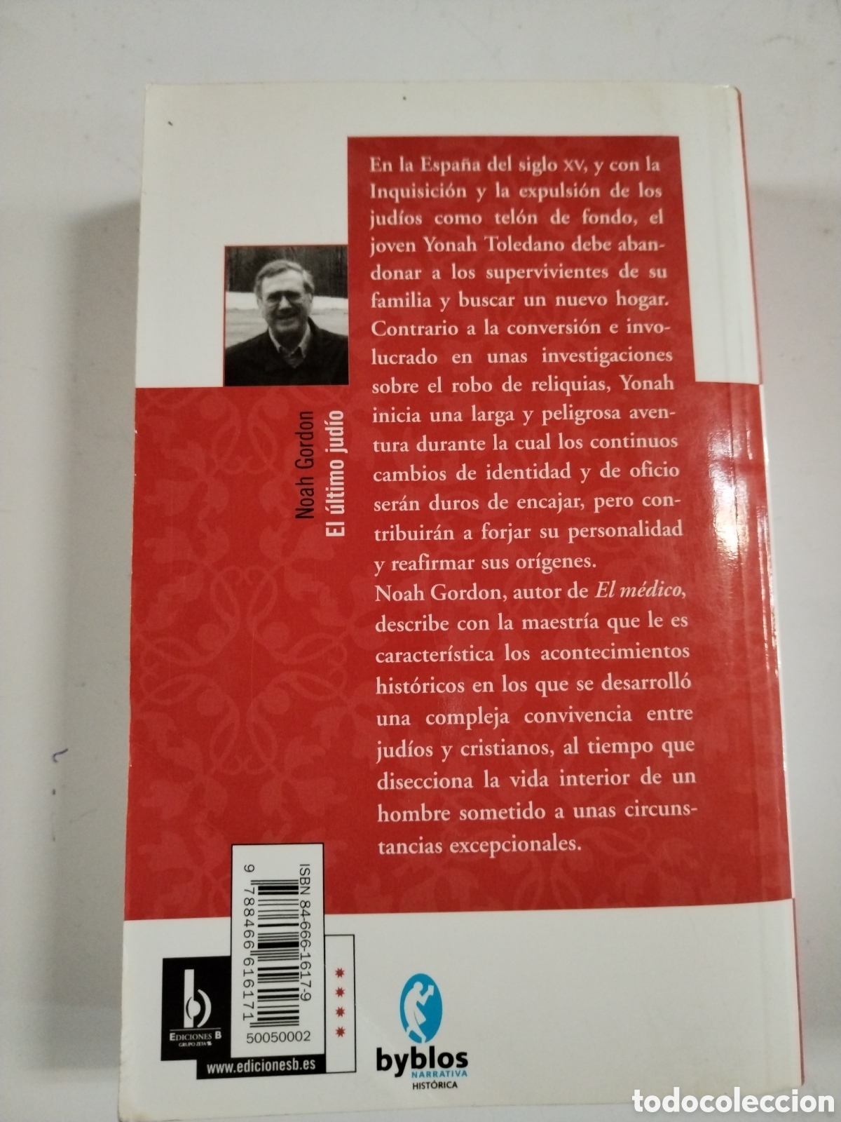 Libros: EL &Uacute;LTIMO JUD&Iacute;O. NOAH GORDON - Foto 2