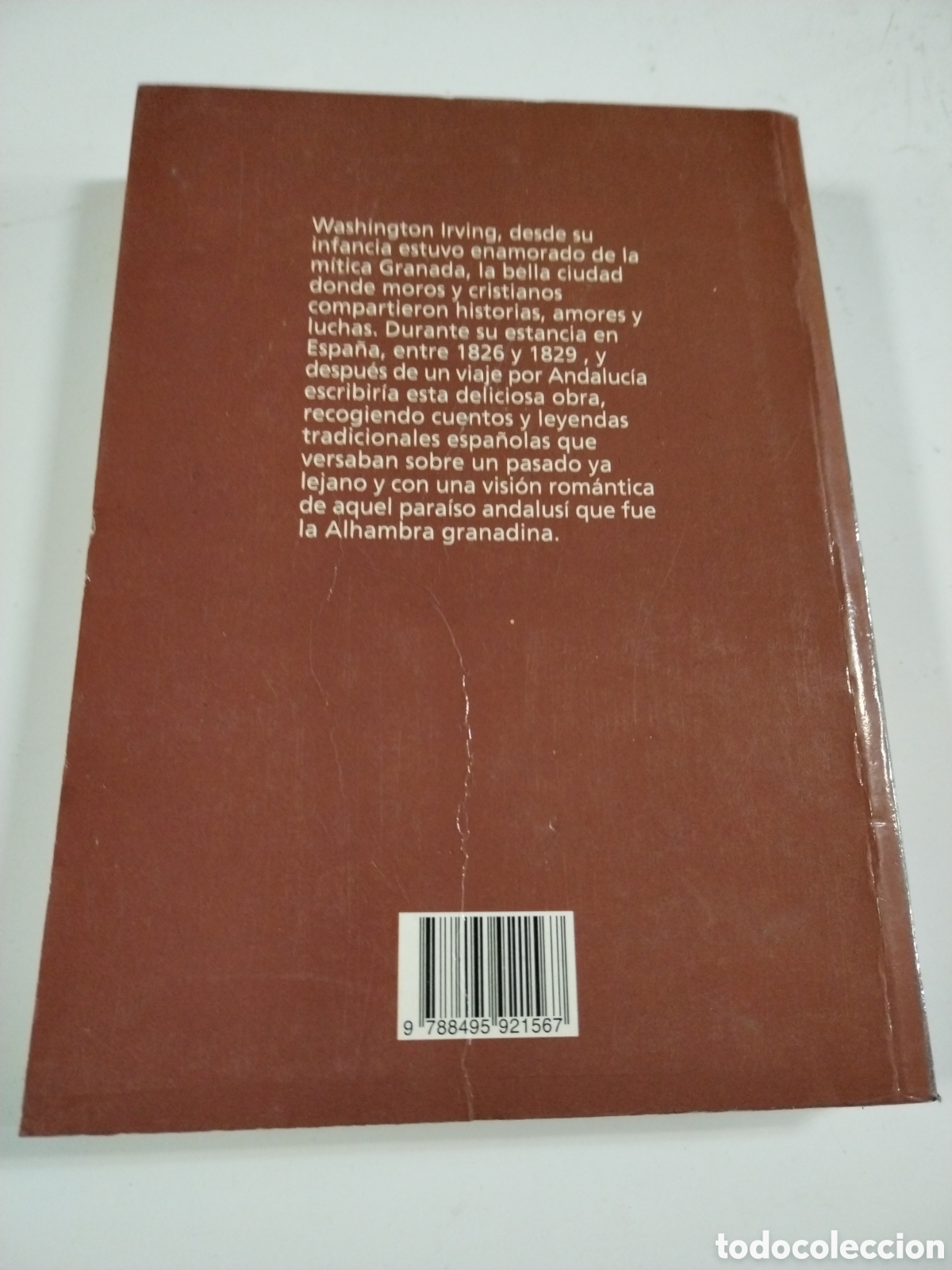 Libros: CUENTOS DE LA ALHAMBRA - WASHINGTON IRVING - Foto 2
