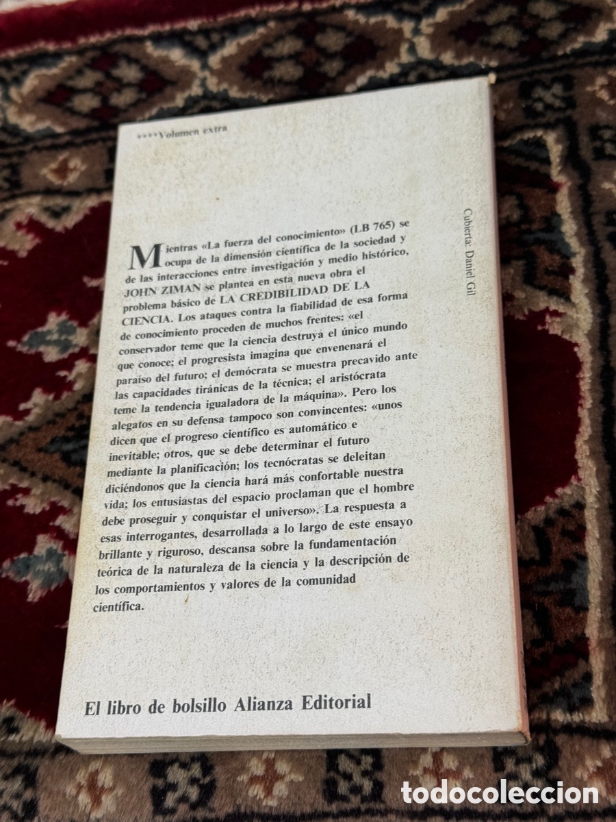 Libros: La credibilidad en la ciencia John Ziman - Foto 6