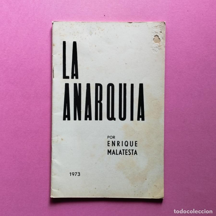 Libros: Malatesta, Enrique. - La Anarqu&iacute;a. - Foto 1