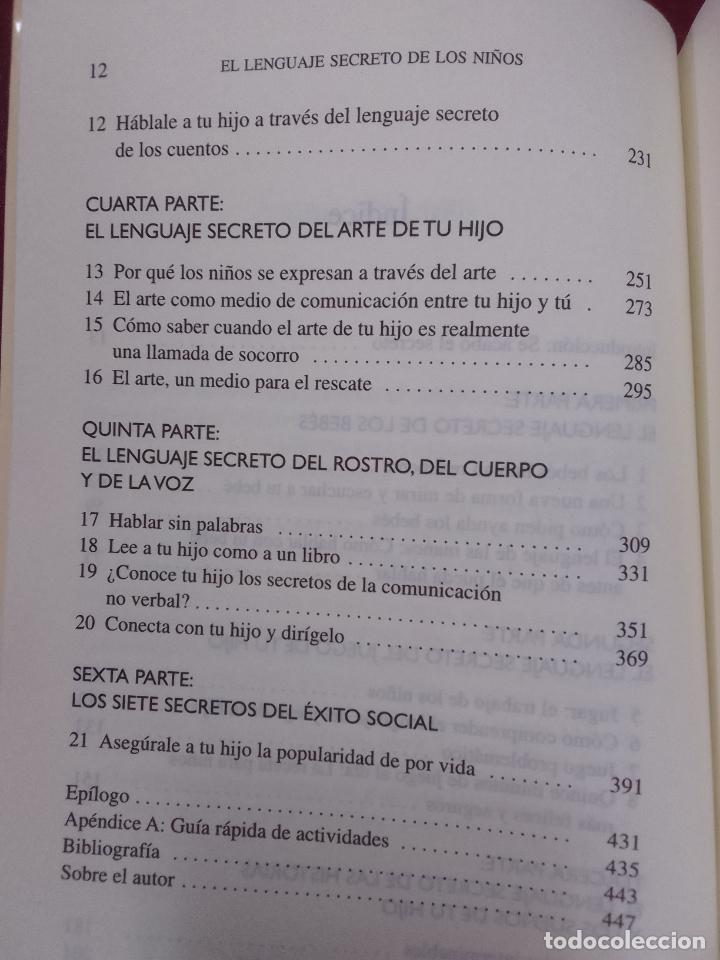 Libros: Lawrence E. Shapiro: El lenguaje secreto de los ni&ntilde;os - Foto 4