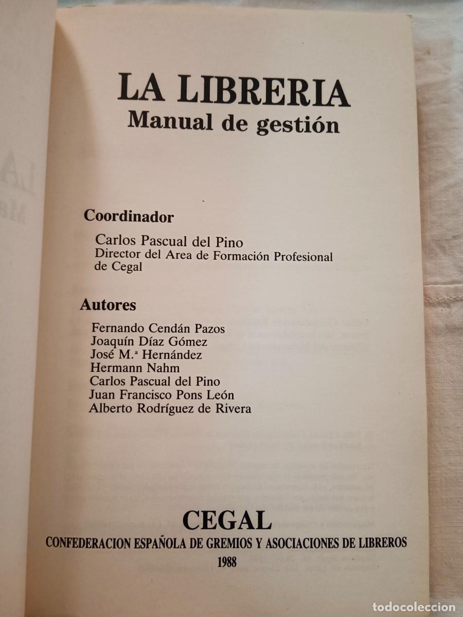 Libros: LA LIBRERIA - MANUAL DE GESTION - VV.AA. - Foto 2