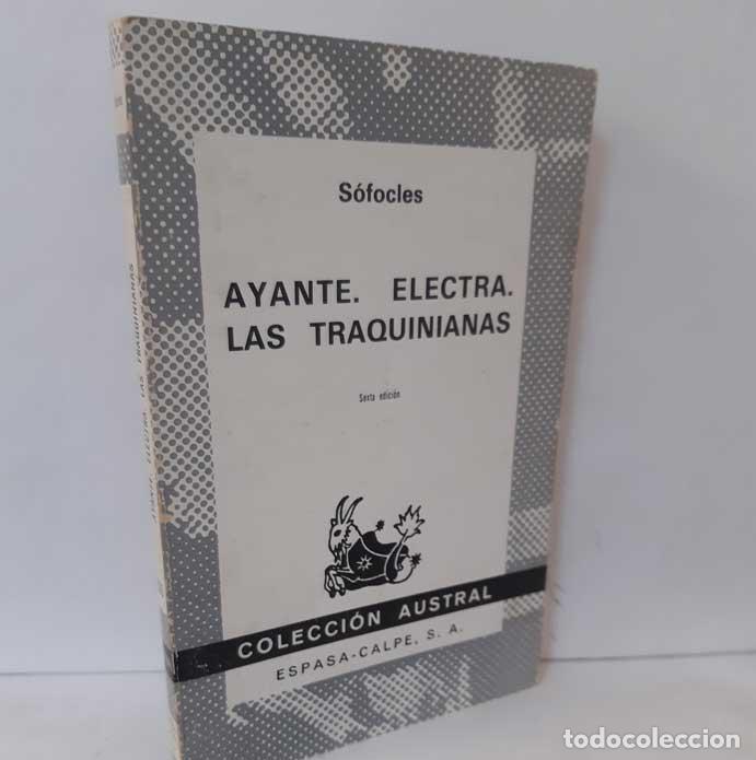 Libros: AYANTE. ELECTRA. LAS TRAQUINIANAS - S&Oacute;FOCLES - Foto 1