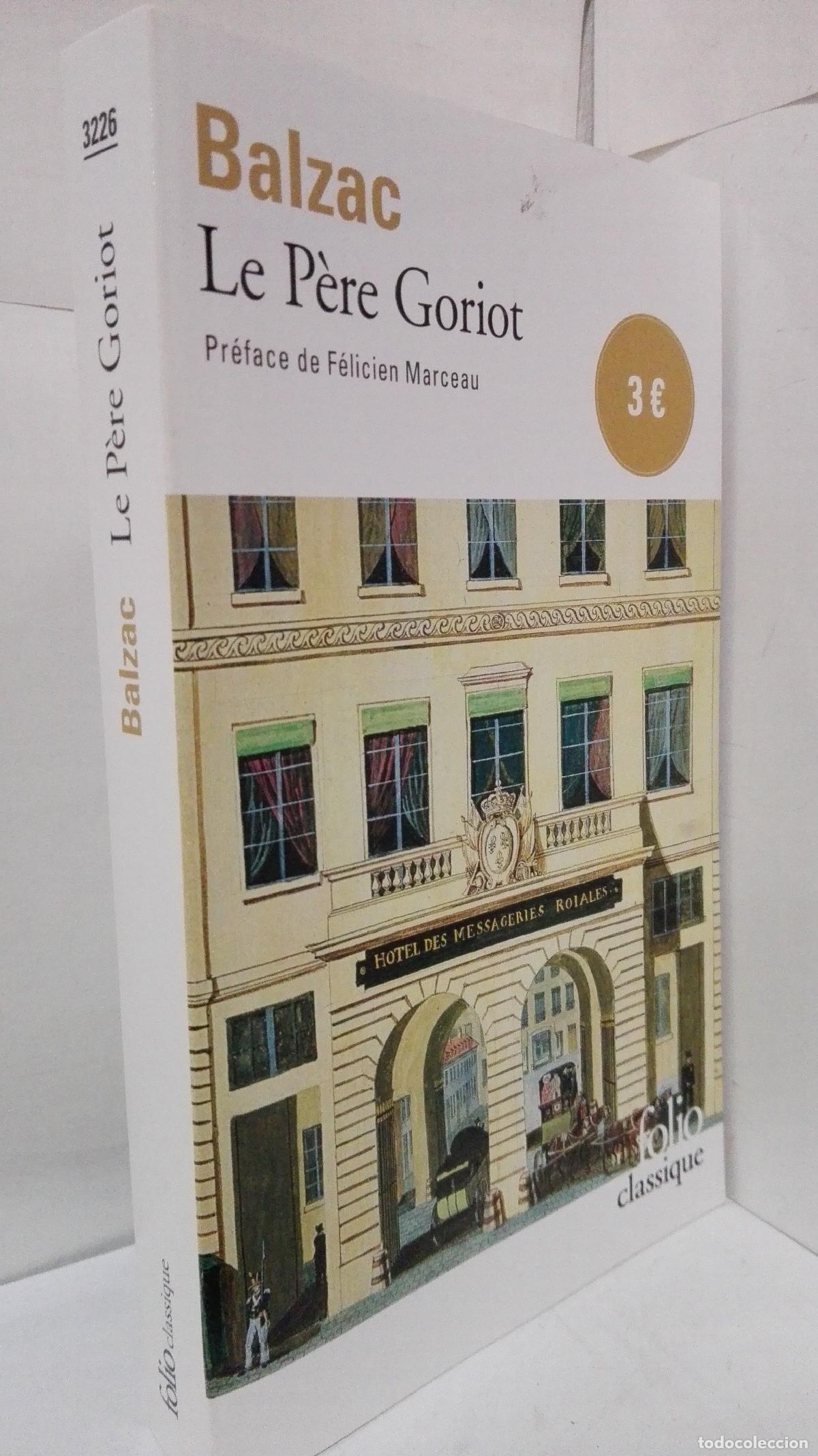 Libros: LE PERE GORIOT (PAPA GORIOT) EDIDICION EN FRANCES - Diderot - Foto 1
