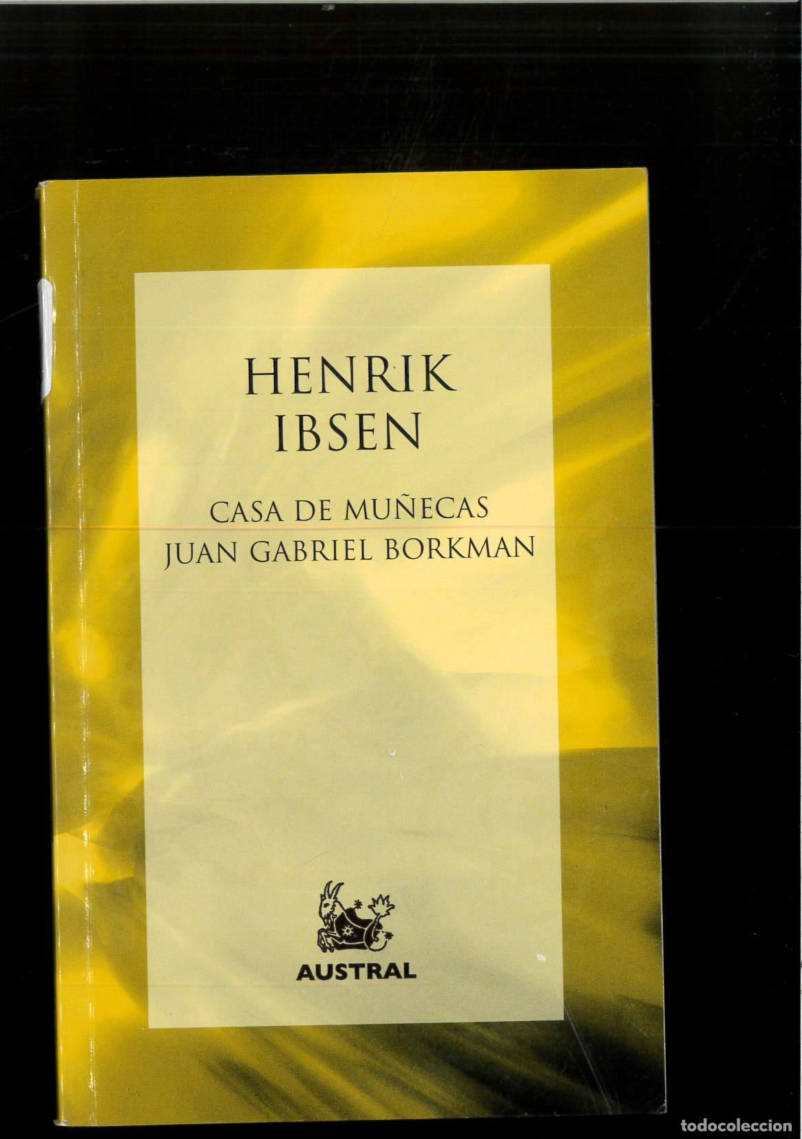 Libros: Casa de mu&ntilde;ecas - Juan Gabriel Borkman - IBSEN, HENRIK - Foto 1