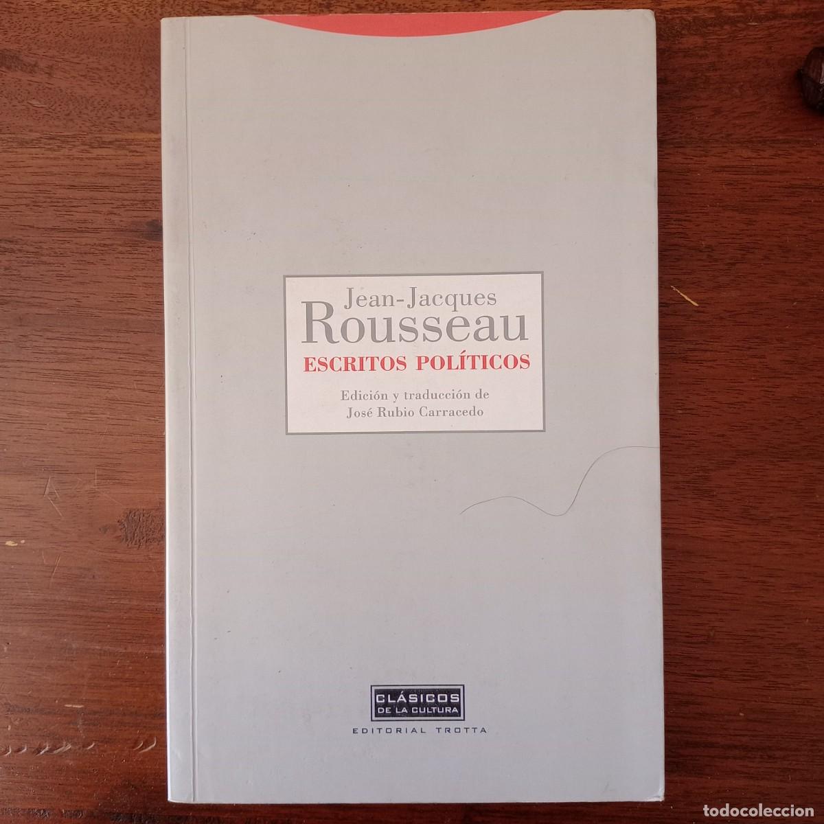 Libros: Escritos pol&iacute;ticos - Rousseau, Jean-Jacques - Foto 1