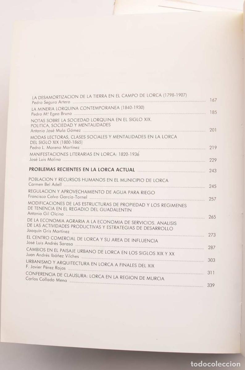 Libros: Lorca. Pasado y presente - AUTORES VARIOS - Foto 14