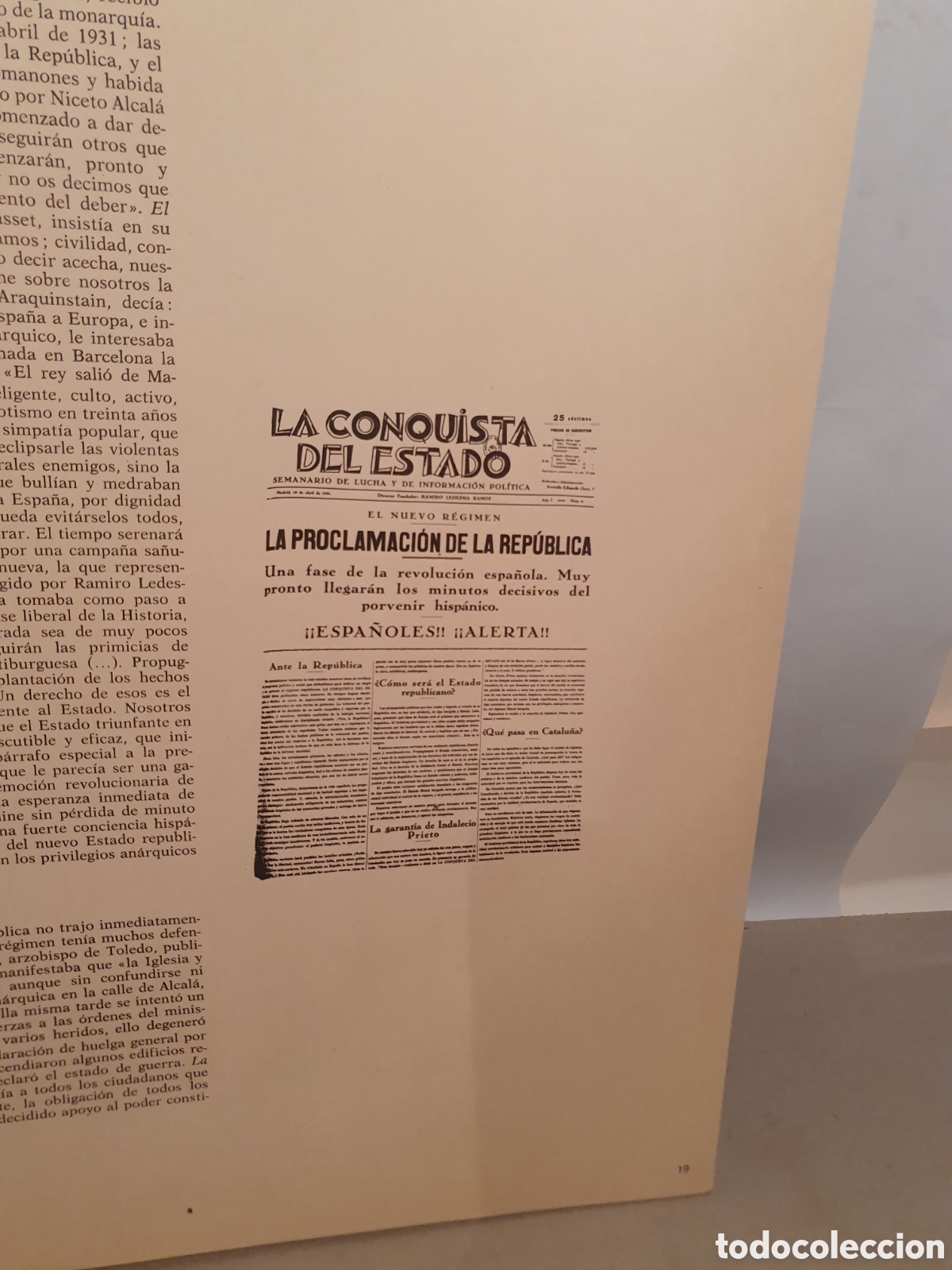 Libros: PRIMERA PLANA. EDUARDO HARO TECGLEN. 1973. - Foto 5
