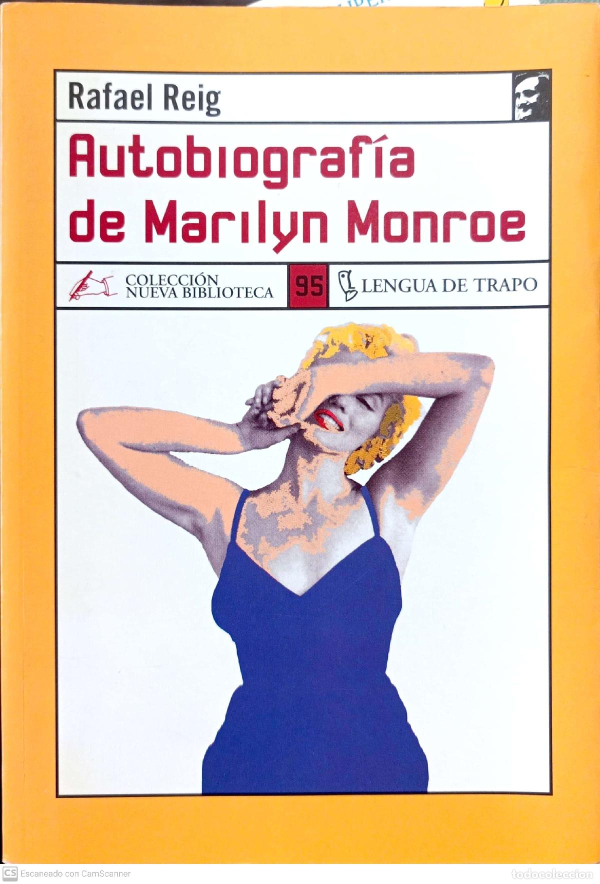Libros: Autobiograf&iacute;a de Marilyn Monroe - Reig, Rafael - Foto 1