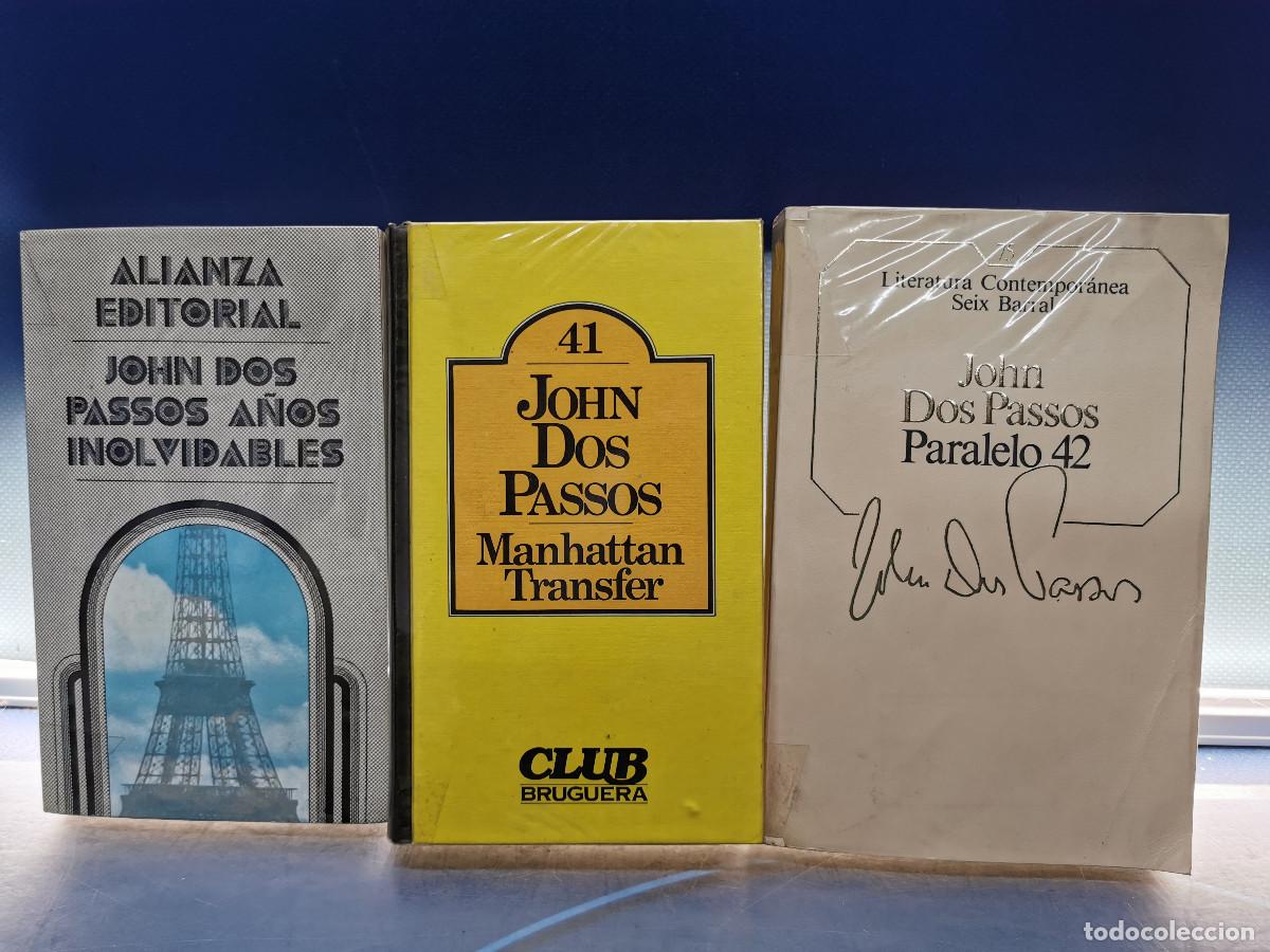 Libros: Lote, 3 libros del autor John Dos Passos - Foto 1