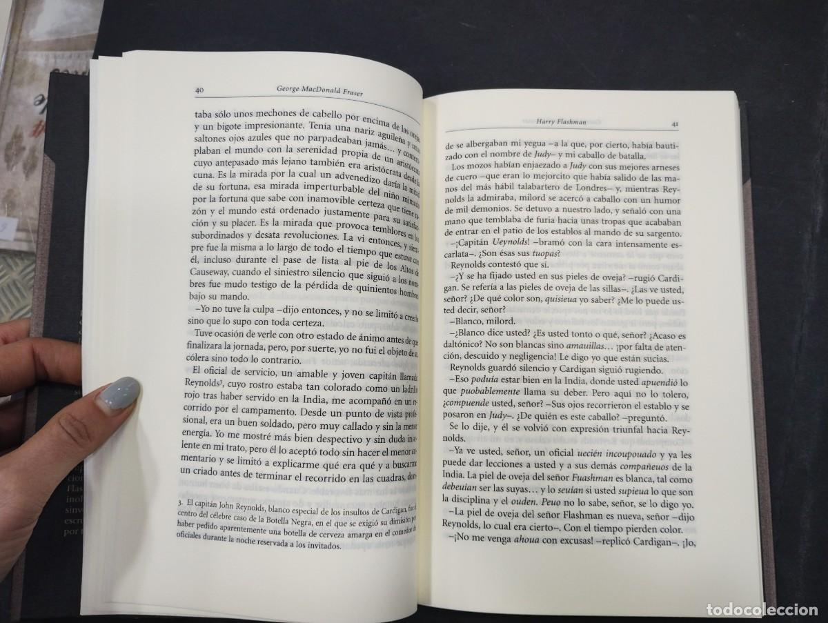 Libros: HARRY FLASHMAN. GEORGE MAC DONALD FRASER. CIRCULO DE LECTORES 1998. - Foto 3