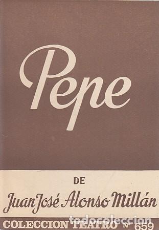 Libros: PEPE - ALONSO MILLAN, JUAN JOSE - Foto 1