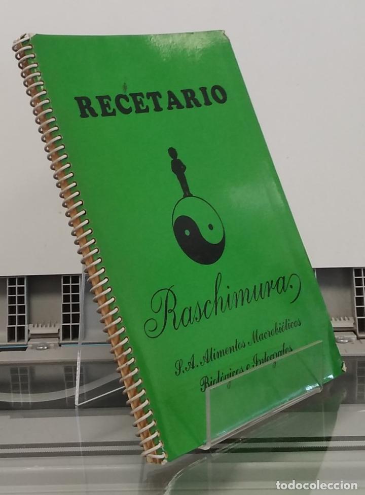 Libros: recetario Raschimura. Alimentos macrobi&oacute;ticos, biol&oacute;gicos e integrales