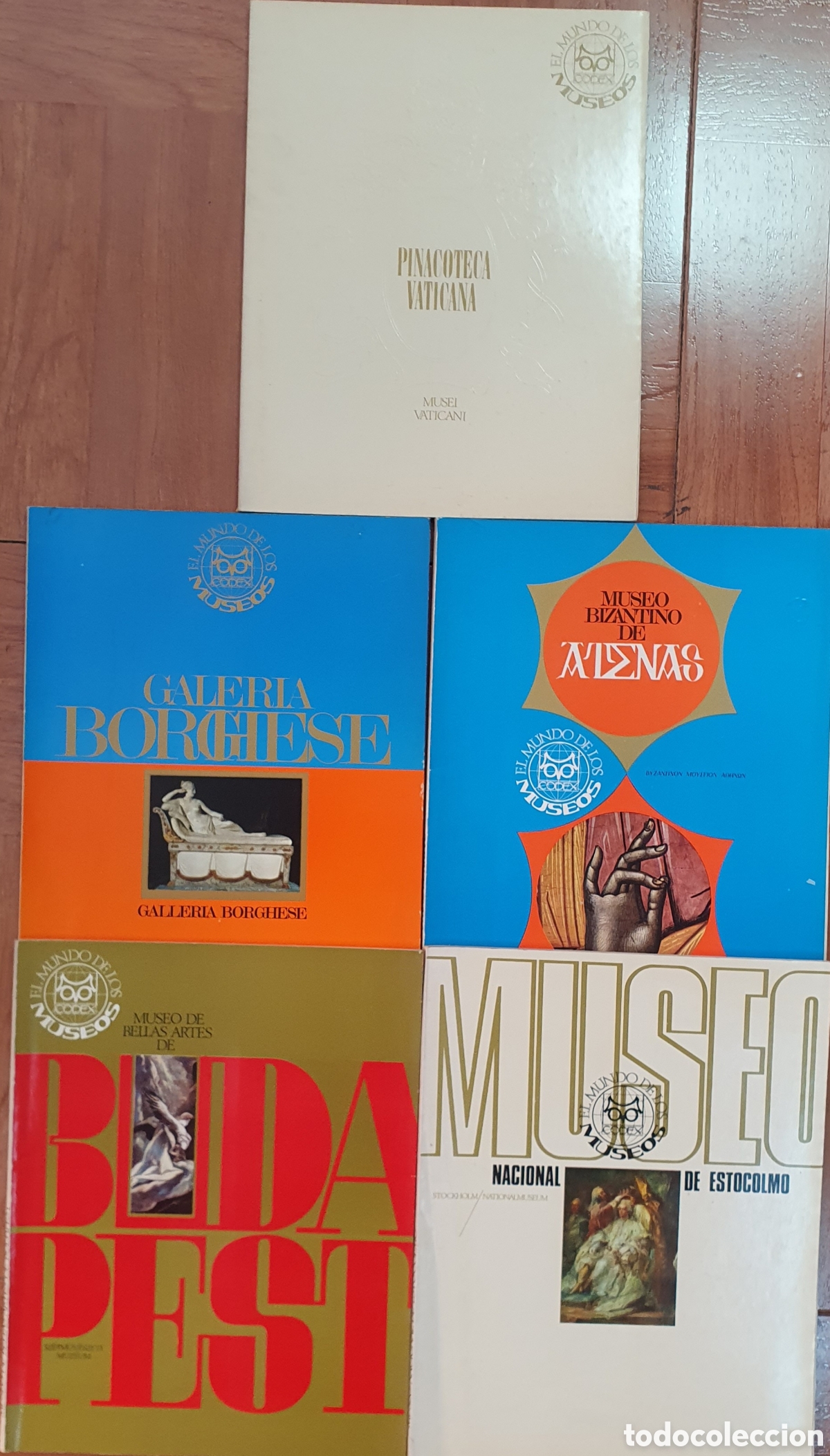 Libros: Lote El Mundo de los Museos - 5 Vol&uacute;menes -Editorial C&oacute;dex - - VV. AA. - Foto 1