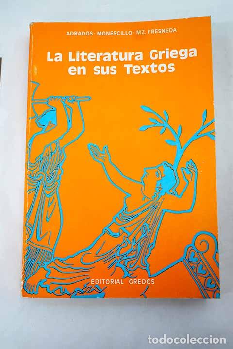Libros: La literatura griega en sus textos - Foto 1