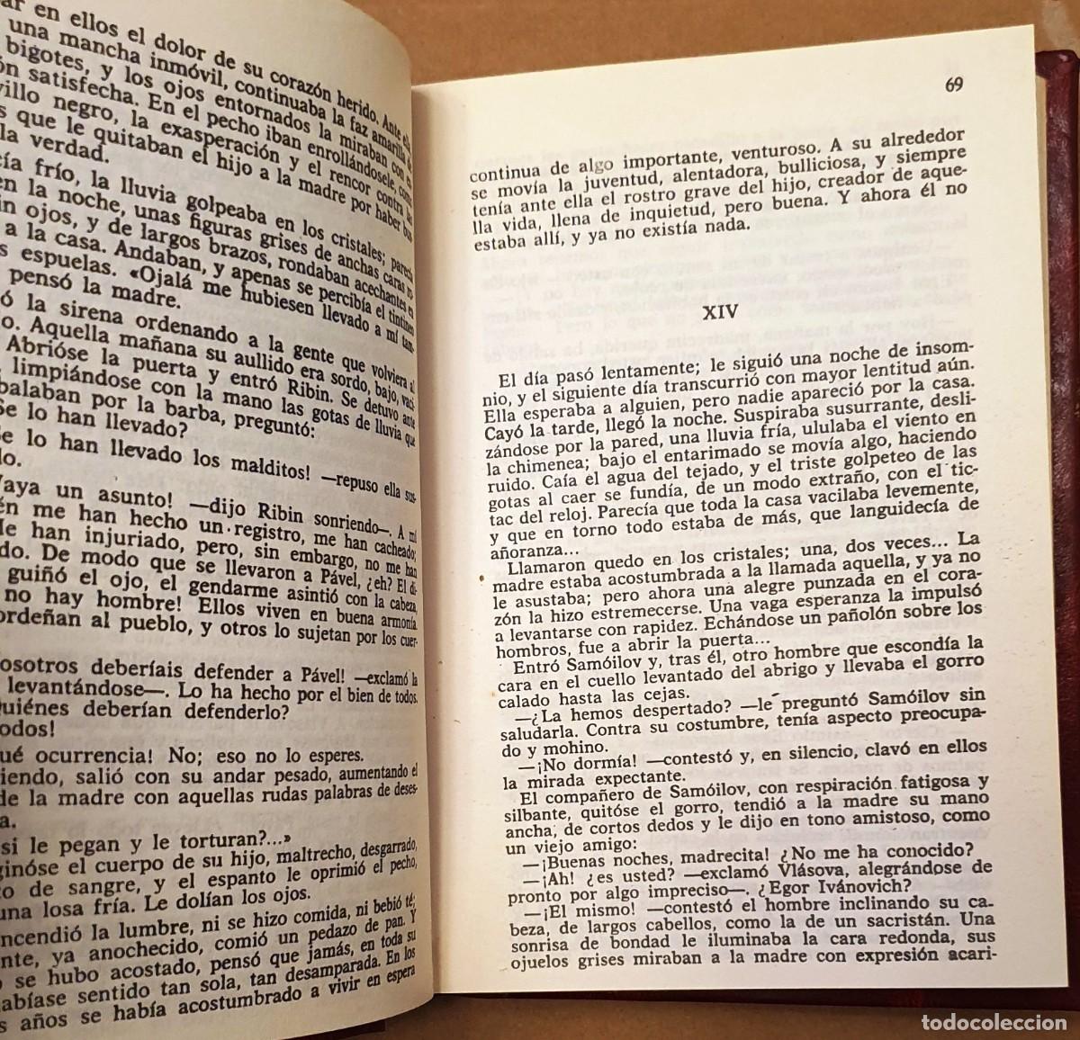 Libros: LA MADRE. GORKI. 1973. - Foto 3