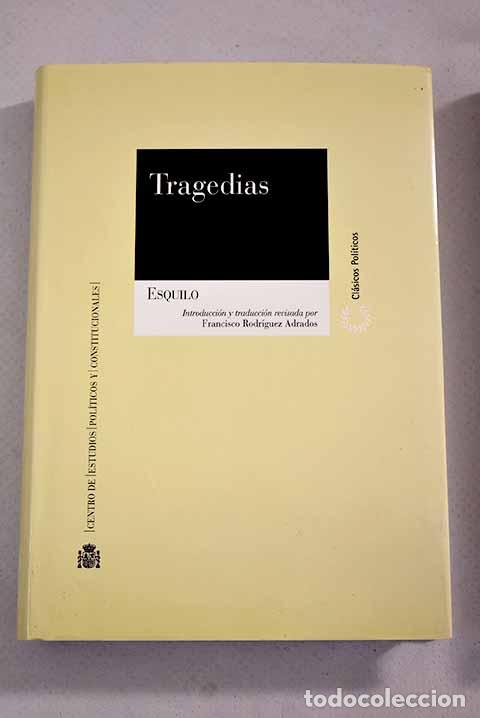Libros: Tragedias.- Esquilo - Foto 1